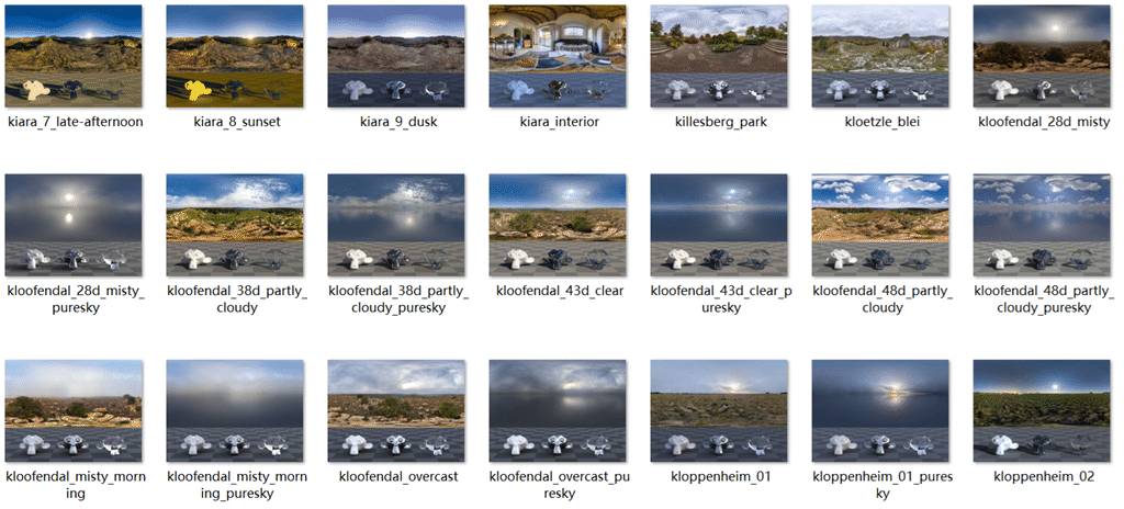 hdri thumbnails